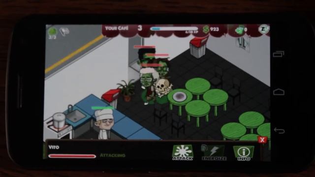 Zombie Cafe Review for Android смотреть онлайн