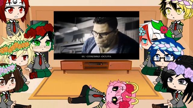 My hero academia reaccionan al rap de los Vengadores parte 2 ❤ смотреть онлайн