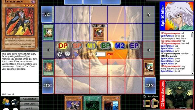Dueling Network Gravekeepers vs Harpie Mist Valley Deck смотреть онлайн