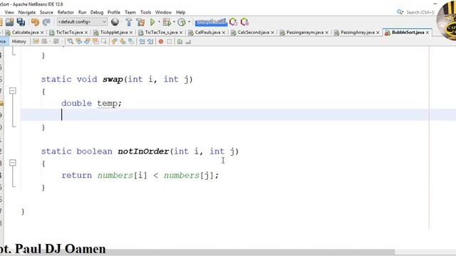 How to make a Bubble Sort in Java смотреть онлайн