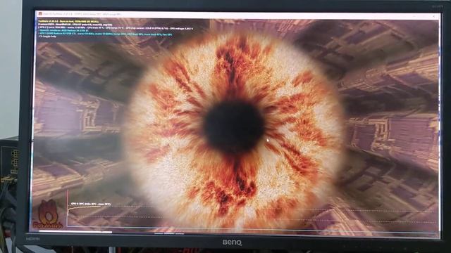 Furmark Test Asus RX 5700XT Strix