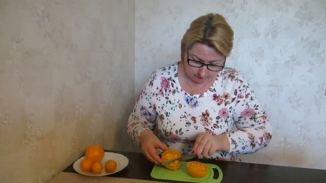 Томаты-дегустация.Сорт Медовый налив, Органза и Ди Оранж. смотреть онлайн