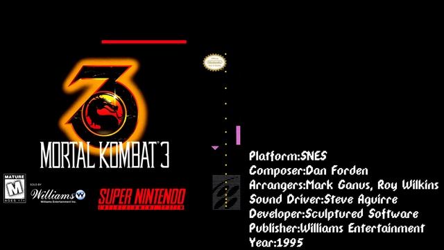 Mortal Kombat 3 (SNES) Soundtrack смотреть онлайн