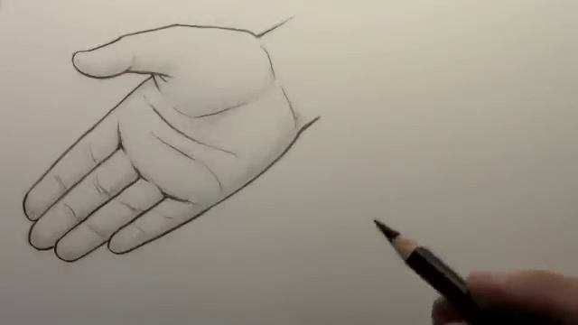 How to Draw Hands, 2 Ways (open palm, writing) смотреть онлайн