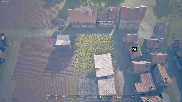 New Home Medieval Village ОБЗОР Обычный симулятор города смотреть онлайн