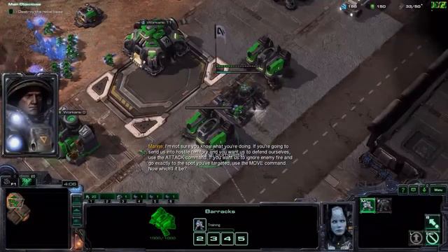 StarCraft Mass Recall (Brood War Remake) v6.0 - Prequel [Mission 01 Strongarm] смотреть онлайн