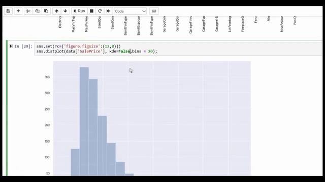 EDA: Histogram | Seaborn Distplot | Distribution curve смотреть онлайн