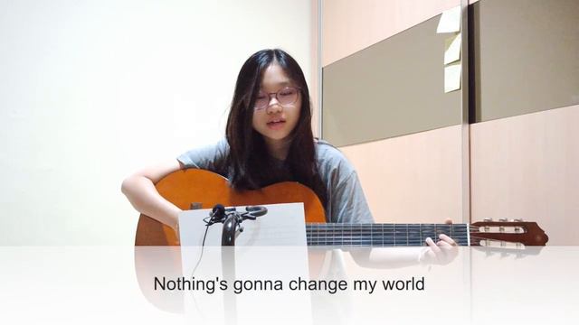 Across The Universe - The Beatles (Acoustic Guitar Cover) смотреть онлайн