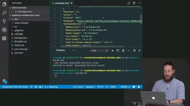 Webpack Tutorials - 7 Using Webpack for the First Time смотреть онлайн