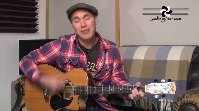 Dont Panic by Coldplay | Acoustic Guitar Lesson смотреть онлайн