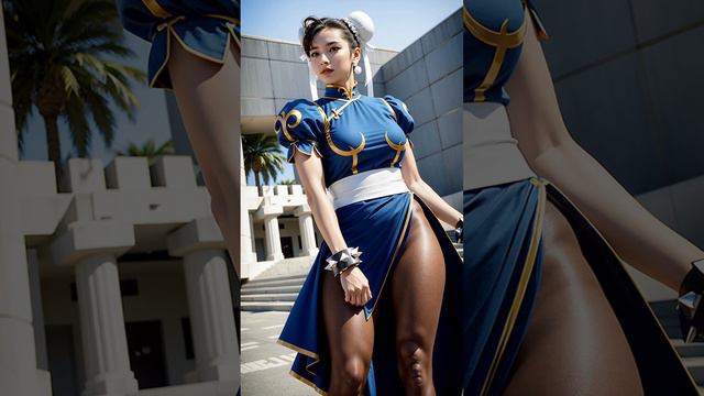 【Cosplay】Chun Li Street Fighter 春麗 コスプレ#2【SF6】 смотреть онлайн