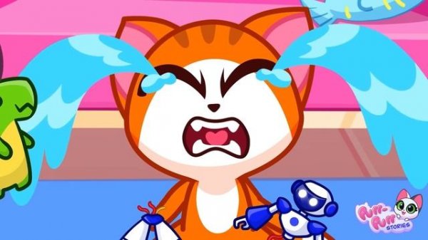 Black VS Pink Secret Room Under The Bed || Where is My Color? || Purr-Purr Stories