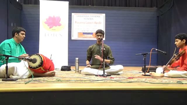 Achuthan LOTUS concert part 2 of 3 - Harikamboji and Abhogi смотреть онлайн