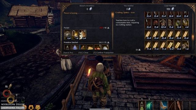 OUTWARD Прохождение День #1 смотреть онлайн