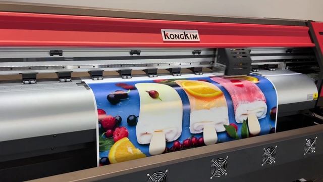 KK1.8m single i3200 head eco solvent printer смотреть онлайн
