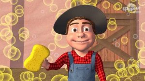 Купаем животных на ферме у Зенона 4 | Павлин - Бартолито и Батараса |  На ферме у Зенона