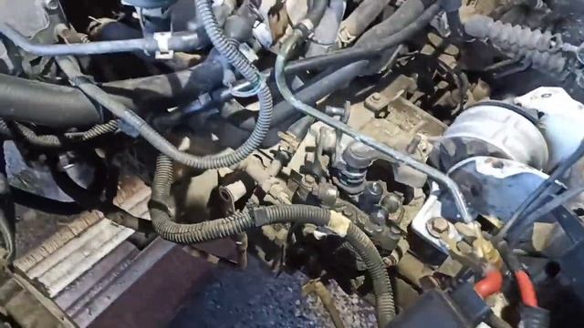 Снимаю коробку передач  Чери Фора 2007