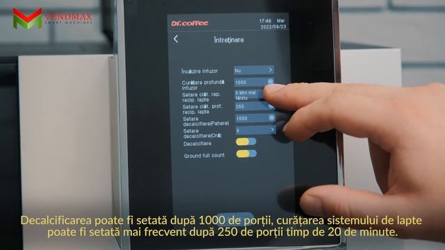 Aparat de cafea Dr.Coffee F12. Instalare. Programarea. Как запустить кофе аппарат Доктор Кофе. смотреть онлайн