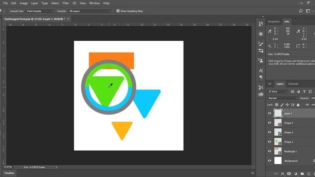 Eyedropper Tool Tutorial in Photoshop | AND Academy смотреть онлайн