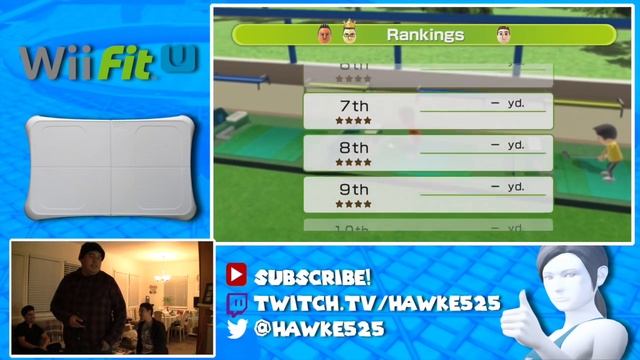 Wii Have Fun #319: Wii Fit U (Game 4 part 3) смотреть онлайн