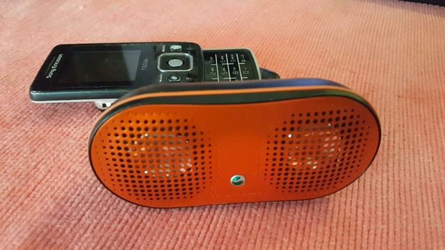 Bocina Sony Ericsson MPS75 Negra Naranja Vintage смотреть онлайн