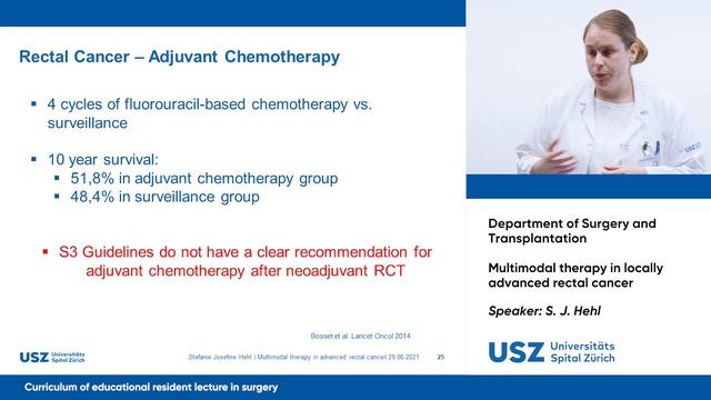 Multimodal therapy in locally advanced rectal cancer – Join our 3-minute survey below! смотреть онлайн