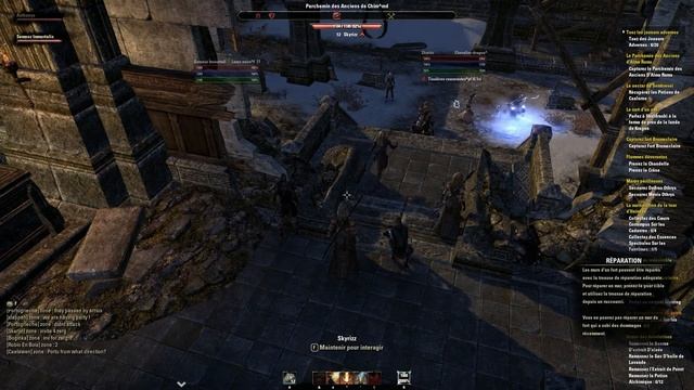 The Elder Scrolls Online - BETA - Get back Scroll in Cyrodiil and repear a keep wall смотреть онлайн