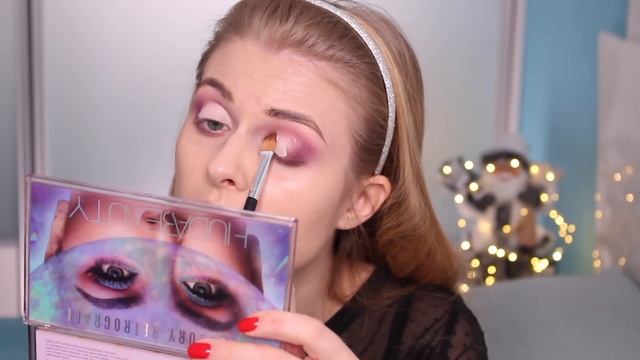 НОВОГОДНИЙ МАКИЯЖ 2020 С HUDA BEAUTY MERCURY RETROGRADE ❄️ смотреть онлайн