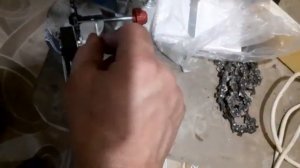 Точильный станок Кратон для заточки цепей на бензопилы.
