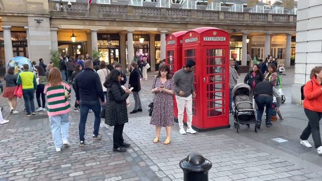 Walking London’s Autumn In Covent Garden & West End Street Walking Tour - Sep 2022 [4K HDR]