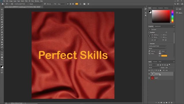 How to Add Real Text Effect On Cloth in Photoshop|Shirt|Blend Any thing|Text on Shirt|2020| смотреть онлайн