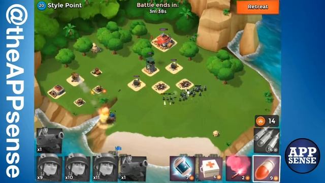 Style Point (20) Single Player Island - Boom Beach Walkthrough смотреть онлайн