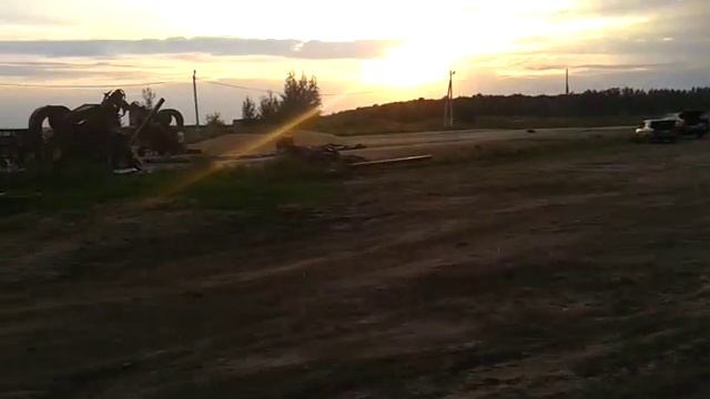 Бескаркасный ангар.