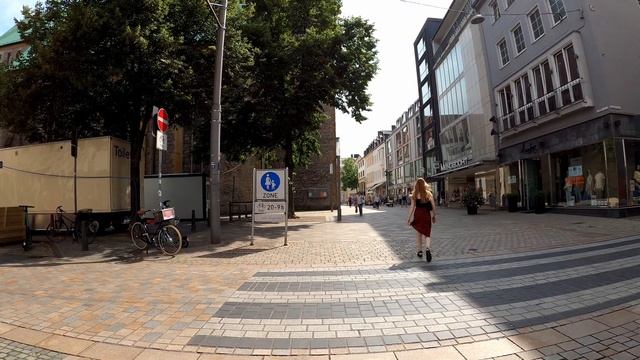 ?? Bielefeld, Germany Walking Tour August 2021 (1080p 30fps) смотреть онлайн