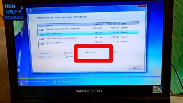 How To Install Windows 7 From USB PenDrive [Simple Method] - On An All-In-One Smart PC смотреть онлайн