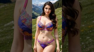 [4K] Middle East AI Lookbook-Arabian- Colorful Alpine Meadows