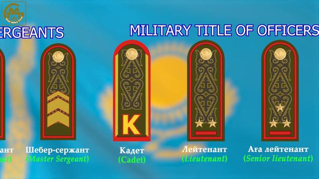 Kazakhstan Military Ranks | Казахстан Воинские звания | Қазақстанның әскери шендері #kazakhstan