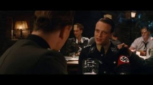 Сцена из фильма  Бесславные ублюдки. Вы себя выдали, гаупштурмфюрер