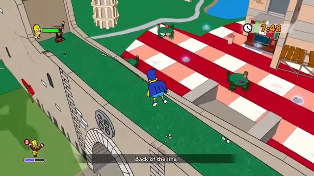 Around The World In 80 Bites - The Simpsons Game Walkthrough #3 смотреть онлайн