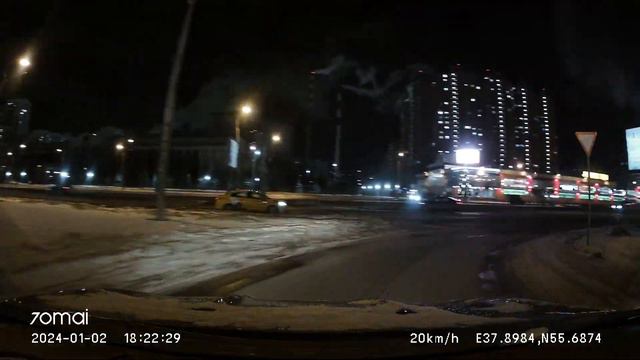 Driving in Moscow agglomeration: Балашиха - Люберцы - Котельники - Печатники 02/01/2024 (4x) смотреть онлайн