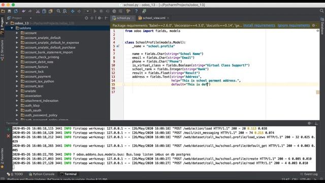 How to create Text ( Textarea ) Field | Datatype In Odoo | Supported Attributes Odoo Fields Tutoria смотреть онлайн