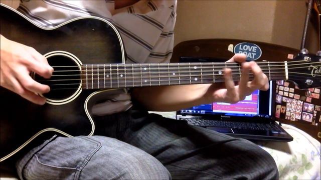 Shakugan no Shana III Final OP - Light My Fire guitar cover (overdub) смотреть онлайн