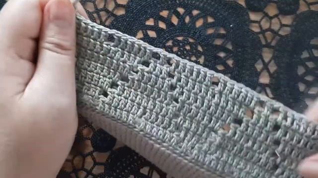 КАК СВЯЗАТЬ СУМОЧКУ(модель № 1), 2 ЧАСТЬ . POCKETBOOK. 2 PART. смотреть онлайн