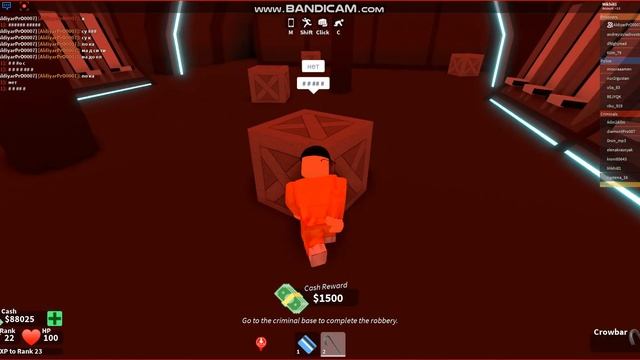 Как ограбить военный самолёт в Mad City (Устарело)| Roblox смотреть онлайн