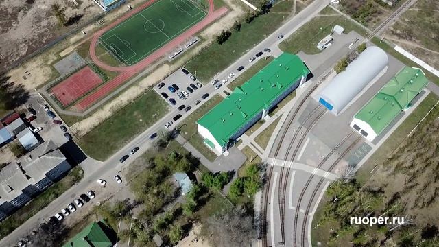 Детская железная дорога. г. Лиски Воронежской области смотреть онлайн