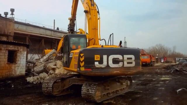 Снос-демонтаж здания после пожара смотреть онлайн