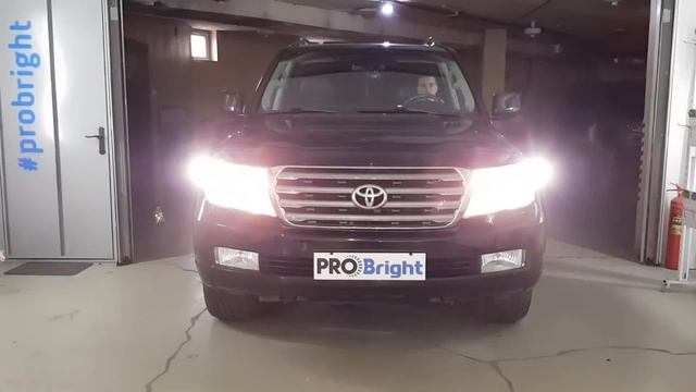 ДХО со стробоскопами в Toyota Land Cruiser 200 PROBRIGHT Pulsar