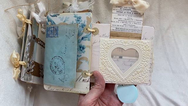 Ribbon bound booklet journal project share смотреть онлайн