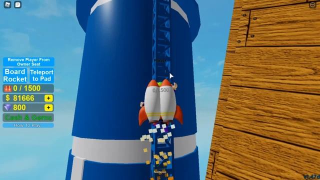 How To Get To The Moon In 3-2-1 Blast Off Simulator | Roblox смотреть онлайн
