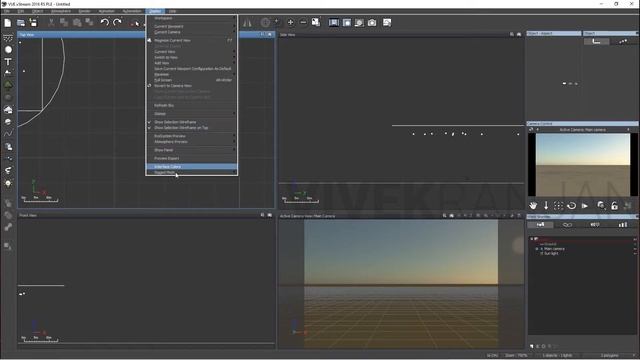 E-on Vue xStream 2016 Tutorials - Create 3D Scene Beginners Level Tutorial part -1 (Hindi) смотреть онлайн